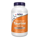Now Foods Supplements, Taurine 1000 mg, Double Strength, Nervesystemet Sundhed *, 250 Veg kapsler