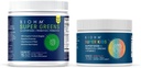 BIOHM Super Green og Super Kids Bundle, Green Superfood Powder Antioxidant Veggies med Kids Superfood Plus Probiotika, Berry Flavor, 30 Servere hver