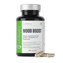 LES Labs Mood Boost - Stress Relief, Mood Support, Deep Relaxation & Better Sleep - 5-HTP, Ashwagandha, Rhodiola Rosea, Magnesium, L- Theanine & GABA - Non- GMO supplement - 60 kapsler