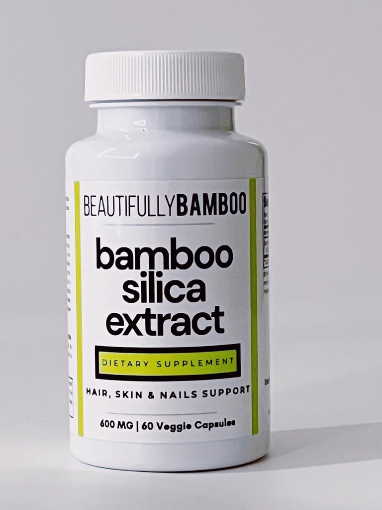 Generisk Bamboo Silica Extract kapsler [Beautifully Bamboo], 60 Greve (pakke med 1)