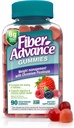 Fiber Advance Weight Management Gummies | 100% Plant Based Fiber for Digestive Wellness and Gut Health | Chromium Picolinate for Weight Management Support, 90 Count