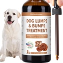 Hundelumper og bumps Treatment - Svampe supplement til hunde - Lipoma Reduktion, øger immunsundhed, og øger energi - med Reishi & Tyrkiet Tail svampe, 3.52 oz (Væske)