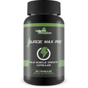 Surge Max Pro - Muscle Growth Formel - Forstørre magt, Styrke, Stamina, & Energy - Eksplosive Muskelpumpe - Store gevinster - Hjælp Oxygen & Nutrient Levering til Muskler - L- Arginin - Byg muskelmasse