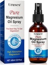 Magnesium Spray, Magnesium Olie til Feet, 100% Pure Magnesium Oil Spray til Body, Understøtter Muscle Recovery og Ben kramper, 2 oz