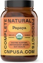 Komplette naturlige produkter Organic Papaya Enzymer & Papain Enzyme Capsules - 500mg 100 piller, Organic Papaya Powder fordøjelige Super frugt kapsler