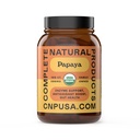 Komplette naturlige produkter Organic Papaya Enzymer & Papain Enzyme Capsules - 500mg 100 piller, Organic Papaya Powder fordøjelige Super frugt kapsler