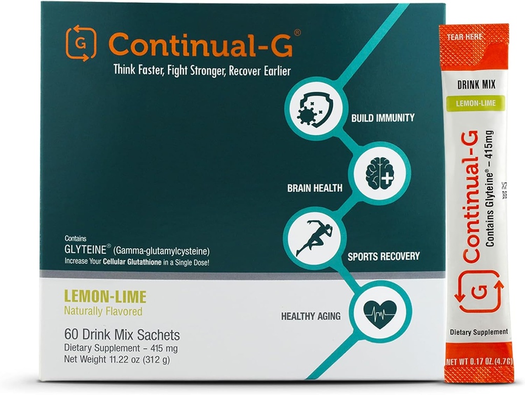 Continual - G Powder - Klinisk provet cellular glutathion precursors