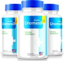 NutraRize (3 Pack) Uromexil kapsler, Premium Formel til Prostate Heath Support, All- Natural Supplement for Control and Total Health, Uromexil Forte Anmeldelser (180 Kapsler)