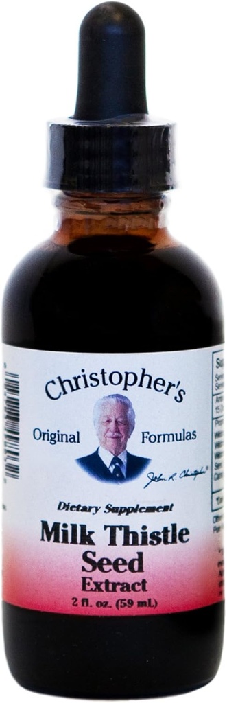 Christopher's Original Formulas Milk Thistle Seed -- 2 fl oz