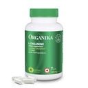 Organika L- Theanine Supplement 8 oz - 90 Kapsler: 90 dages levering af ren biotilgængelig L Theanine til afslapning, balance og ro - Easy- to- synke enkelt kapsel Serveringer