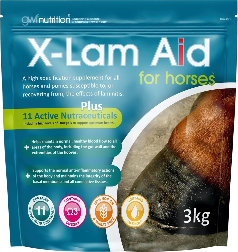 Gor Kæledyr GWF Nutrition X- lam Støtte til heste Pouch 3 kg