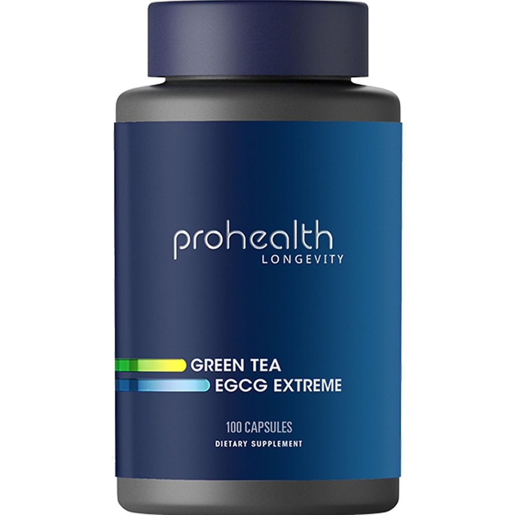 ProHealth Longevity Green Tea EGCG Extreme (390mg EGCG, 100 kapsler) (Green Tea Supplement)