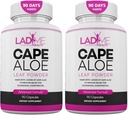 Pure Cape Aloe Herbal Laxative til Forstoppelse Relief sund tarm bevægelse Natural Colon Cleanse & Detox Kosttilskud designet til kvinder af Ladyme 180 kapsler