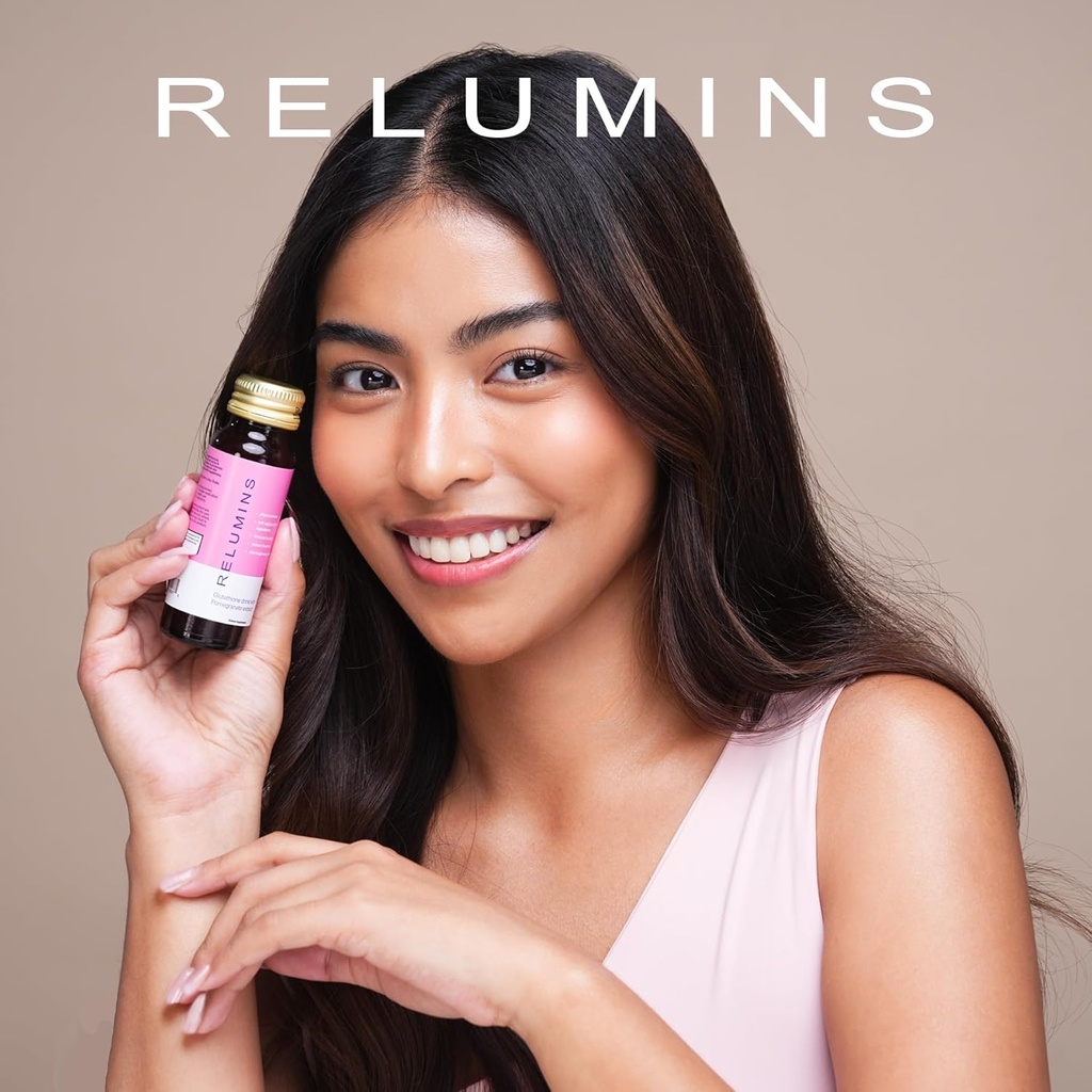 Relumins Advance Beauty Supplement sæt - Collagen Drink, Glutathione Drink & vitamin C 1000mg med Rose HIPS & Bioflavonoider, Hyaluronsyre & CoQ10