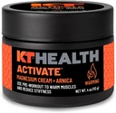KT Sundhed, Magnesium Cream, Activate - Warms & Loosens Tight Muscles - Brug præ-workout til at reducere Stiffness