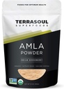 Terrasoul Superfoods Organic Amla Berry Powder (Amalaki), 16 Oz - Rich in Antioxidant Vitamin C
