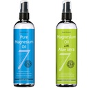 Syv mineraler Pure Magnesium Oil & Pure Magnesium Oil med Aloe Vera