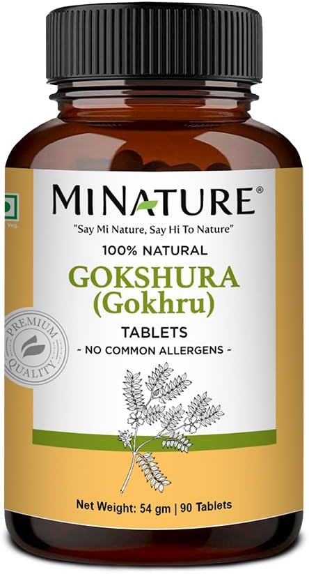 minature Gokshura (Tribulus Terrestris) Tablets - Pure Plant Based Herbal Supplements 124; Natural & Gluten Free Memories 124; 90 Greve, 45 Day Supply