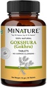 minature Gokshura (Tribulus Terrestris) Tablets - Pure Plant Based Herbal Supplements 124; Natural & Gluten Free Memories 124; 90 Greve, 45 Day Supply