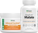 Jigsaw Health Bundle; Adrenal Cocktail, 60 Servere (Jar), og MagPure Malate, 120 Kapsler