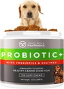 PawMedica hund probiotika og fordøjelsesenzymer, Probiotika til hunde lavet i USA, Pet Probiotic Chews til hunde, Prebiotika & Probiotic hund fordøjelsesstøtte, Probiotiske Treatings - 120 Hund Probiotiske Chews