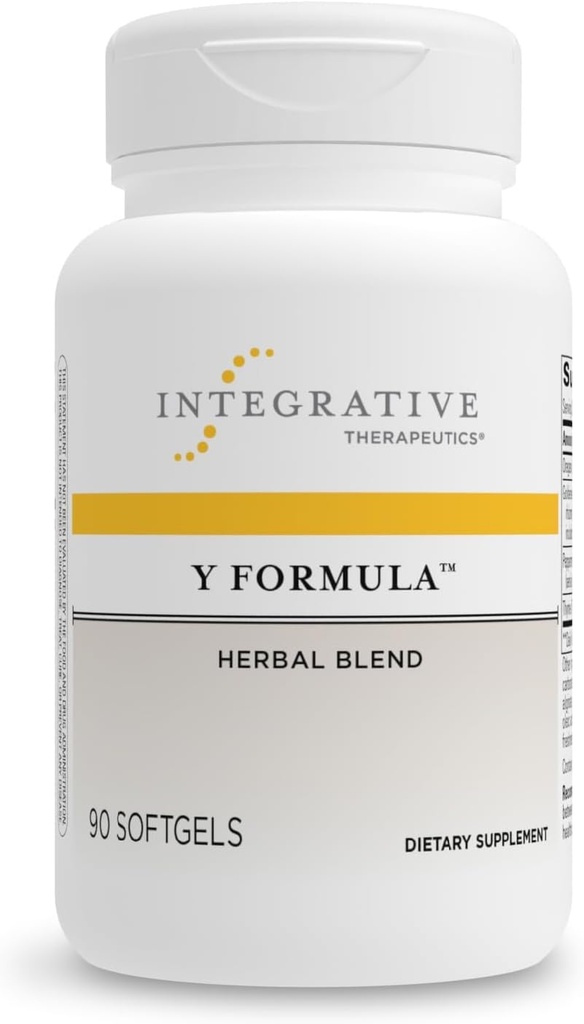 Integrativ terapi Y Formel - Supplement til Gastrointestinal support * - Intestinal Health for Everyday Health Support * - Gluten- Free & Dairy- Free - 90 Kapsler (45 Servere)