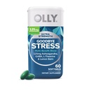OLLY Ultra Styrke Farvel Stress Softgels, GABA, Ashwagandha, L- Theanine og Lemon Balm, Stress Relief supplement - 60 Greve