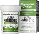 Ultra Probiotika - 60B SBO Probiotika - 6 Stammer - Jord baseret - Avancerede Probiotiske Brugere - Probiotika for kvinder & mænd - fordøjelsessygdomme - Understøtter lejlighedsvis obstipation, Gas & Bloating