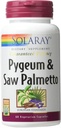 Solaray Pygeum og Saw Palmetto Supplement, 60 Greve