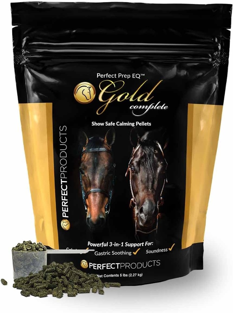 Perfekt Prep EQ ™ Gold Complete Calming Pellets (5LB)