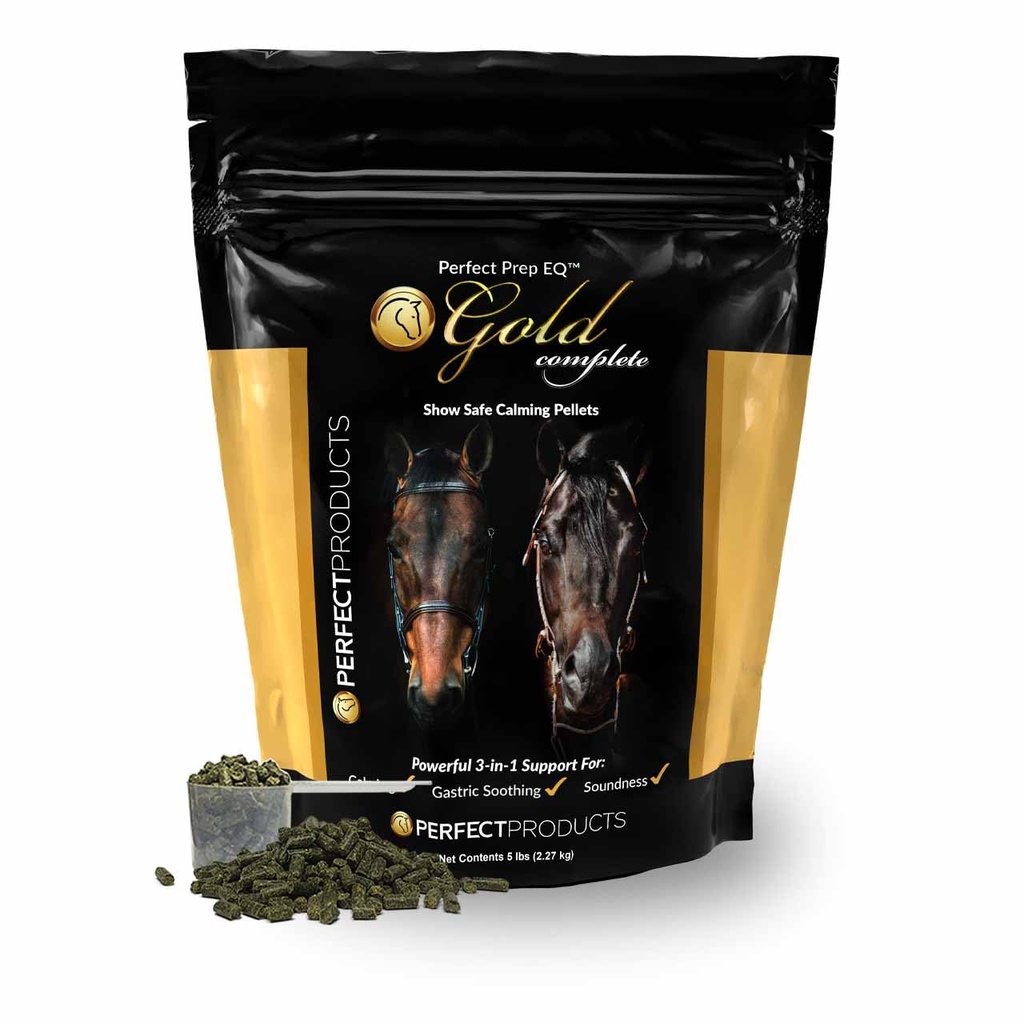 Perfekt Prep EQ ™ Gold Complete Calming Pellets (5LB)