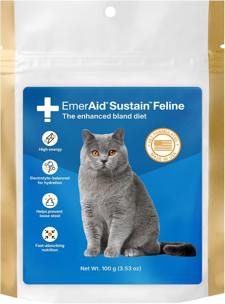 Sustain Feline Inddrivelse Mad til katte 100 g