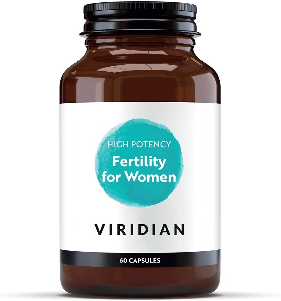 Viridian fertilitet for kvinder 60 Veg Caps (Pro- Conception) Ny
