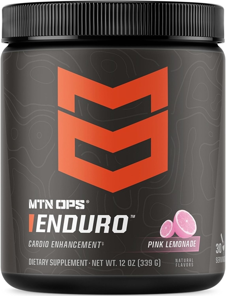 MTN OPS Enduro Nitrogenoxid Stim Free Pre Workout Note 124; Magnesium Citrate, L Arginin & L Citrullin Coffein Free Preworkout