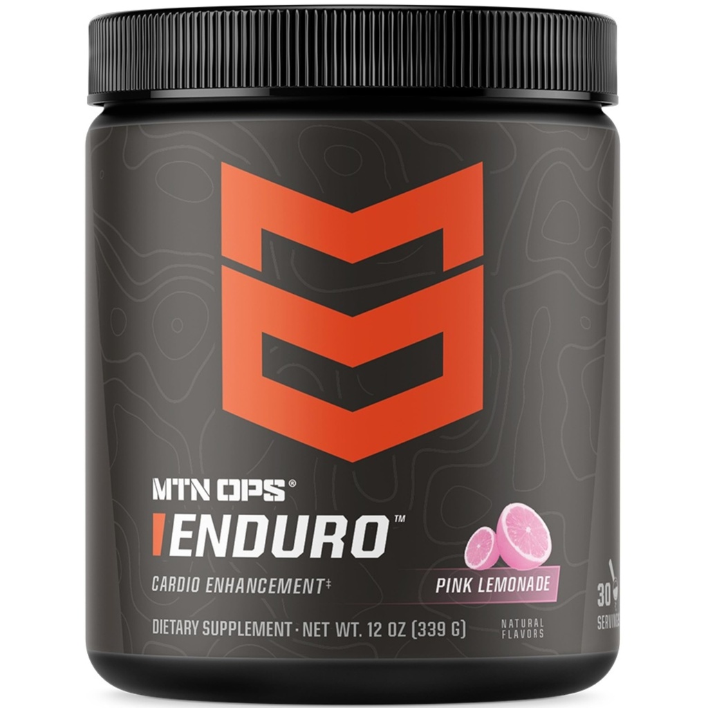 MTN OPS Enduro Nitrogenoxid Stim Free Pre Workout Note 124; Magnesium Citrate, L Arginin & L Citrullin Coffein Free Preworkout