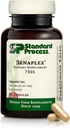 Standard Process Senaplex - Nervesystemet support med Niacin, vitamin B12 & B6 - Understøtter Brain Health & Cellular Health - Tilbud Antioxidant Aktivitet - Non- Dairy - 90 kapsler (45 Servere)