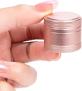 Bærbar Metal Pill Box Enkelt vandtæt Pill sag for dagligt - Pocket Purse Pill Container Medicin Organizer Holder for Vitaminer Medicin Fish Olies Pink