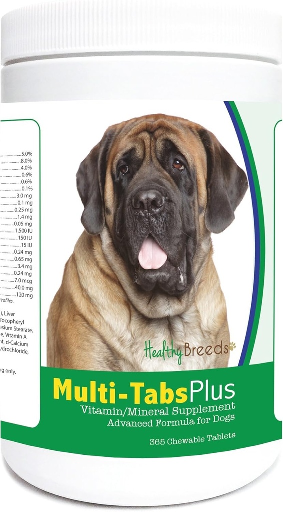 Sunde racer Mastiff Multi- Tabs Plus tyggetabletter 365 Tælling