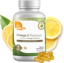 Zahler Omega 3 Fish Oil - Omega 3 Kosttilskud med fedtsyrer, 600 mg EPA og 400 mg DHA - Kosher Tun - understøtter hjerne og hjerte sundhed (360 Softgels)