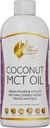 Cocó March N.M.D MCT Oil - Intermittent Fasting Support, Metabolisme, Brain Power Boost, Natural Energy from Coconut, Gratis fra Gluten, Dairy, Soy, Vegan & Keto- Friendly, 32 Fl Oz