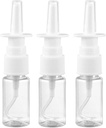 Medsuo 3pcs 10ml Nasal Spray Flasker Mist Spray Flaske Clear Tomme Rhinitis Care Sprayer Direct Spray Container til Saline Væsentlige Olier