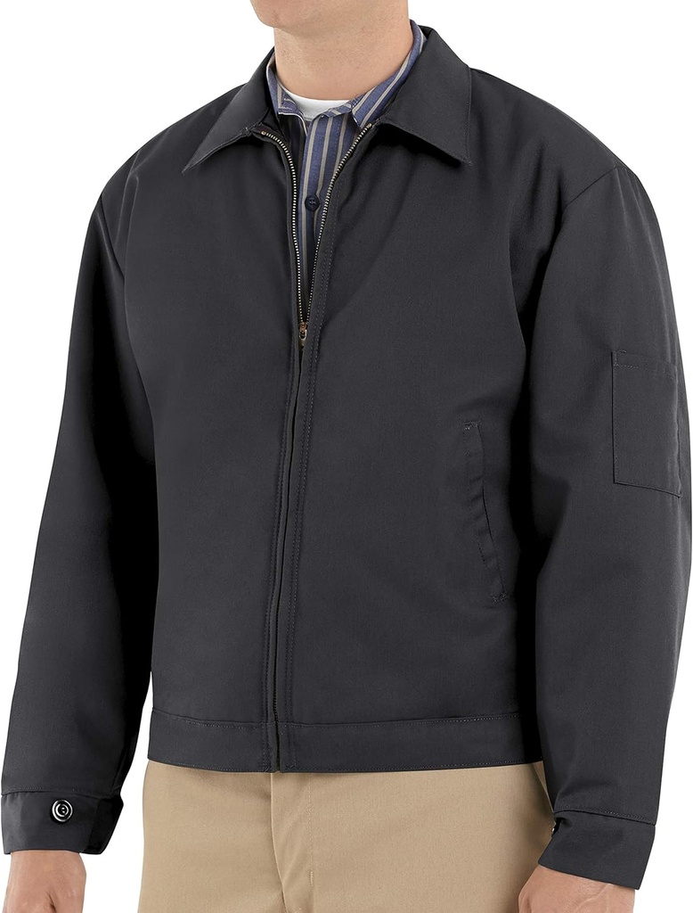Red Kap Men 's Slash Pocket Jacket