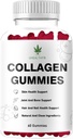 Collagen Peptider Gummies - Collagen Gummies med Peptider type I II III V X Peptider til hår hud & negle - Hydrolyseret Collagen til kvinder og mænd (1)