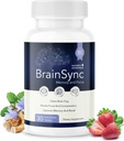 BrainSync Probiotisk tillæg - understøtter daglig wellness & Gut- Brain Balance - 3,6 milliarder CFU - 30 opløselige tabletter, 1 måned Tilgang
