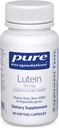 Ren indkapsling Lutein 20 mg 10 mg 12, Hypoallergen Antioxidant Support for Sund Visuel Funktion 12, 60 Softgel Kapsler