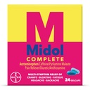 Midol Complete Gelcaps 24ct: Midol Complete Menstrual Pain Relief Gelcaps med Acetaminophen til menstruelle Symptomer, PMS Relief, og Periode Cramp Relief - 24 Greve (Packaging May Vary)
