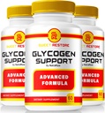 NutraRize (pakke af 3 Sweet Gendanne Glycogen Support, Joint Support, Official Glycogen Support Capsules, Joint Support Formel Blood Vessel Cleaner Anmeldelser (180 Kapsler)