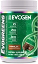 Evogen Evogreens Mea124; Premium Performance Green Superfood, Spirulina, Pomegranat, Probiotika, Kale Mea124; 30 Servere (Chokolade, 30 Servere)