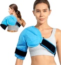 Skulder Ice Pack Rotator Cuff Cold Therapy Wraps, Genanvendelige Shoulder Arm Gel Pack Hot Cold Compress Pain Relief for skader, Inddrivelse Efter kirurgi, Tendonitis, Skulder Wrap for venstre højre skulder
