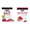 Kraftfaktor Total Beets Blood Pressure Support Kosttilskud med Beet Powder & Pomegranate Soft Chews for sund aldring, Heart Health, Knoglesundhed, & Brain Health
